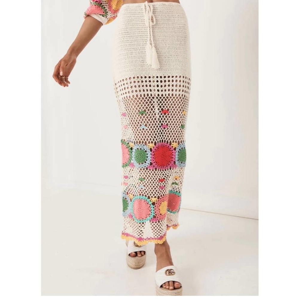 Spell Let the Sunshine in Crochet Skirt